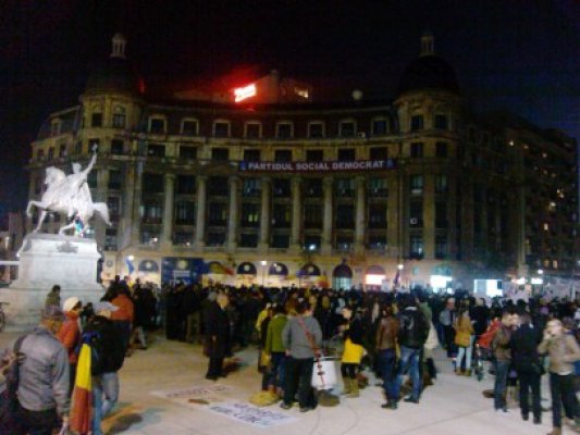 A 11-a duminică de proteste în Capitală